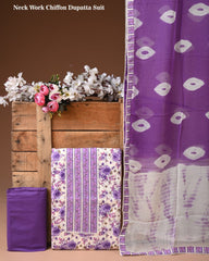 Cotton Suit with Gota Patti Work & Chiffon Dupatta – Ethnic Wear for Women