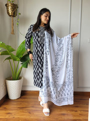 New Exclusive Collection of Hand Block Printed Stitched Cotton Suits With Cotton Dupatta in Beautiful Colours ((BFSCS22)