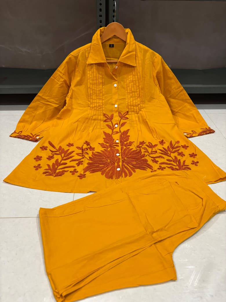 Mustard Yellow Coord Set