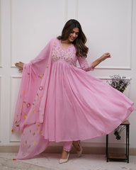 *Introducing the latest addition to our fashion collection the strength kurta Style made from high-quality cotton, embellished with exquisite embroidery  work on neck line and paired with matching pant.* 
*To add an extra touch of elegance, we have includ