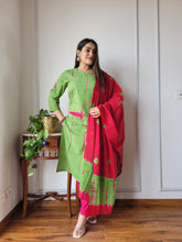 New Exclusive Collection of Hand Block Printed Stitched Cotton Suits With Cotton Dupatta in Beautiful Colours(BFSCS37)