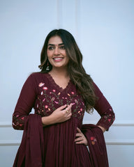 *Introducing the latest addition to our fashion collection the strength kurta Style made from high-quality cotton, embellished with exquisite embroidery  work on neck line and paired with matching pant.* 
*To add an extra touch of elegance, we have includ