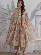 Presenting New Designer Festival Collection In Pure Cotton With Hand And Adda Sequence Work Anarkali kurta ,Pant And Dupatta Set Fully Stitched Ready To Wear