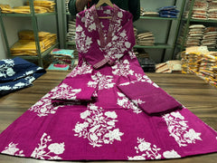 Enjoy This Wedding Season with our Very Beautiful Anarkali suit Set..