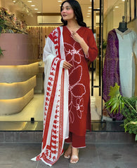 ๐ฏ NEW LAUNCH ๐ฏ
๐ธ KURTA PANT WITH DUPATTA SET