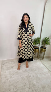 💜 New Design Launch 💜
*Pure Cotton Kurta Pant plazo in Beautiful Floral Prints. Must Have in Your Wardrobe For Your Daily Wear Office Wear*