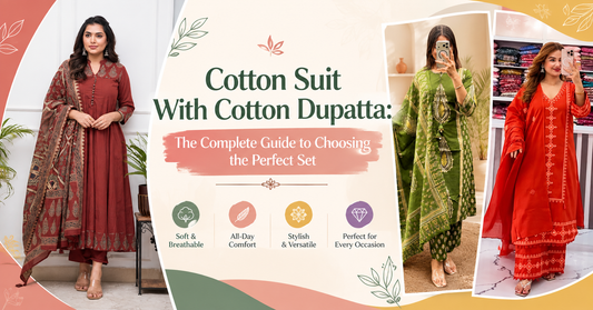 Cotton Suit With Cotton Dupatta: The Complete Guide to Choosing the Perfect Set