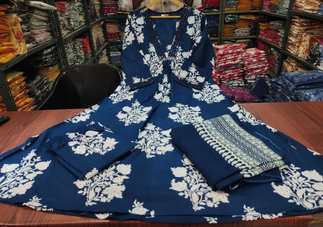 Enjoy This Wedding Season with our Very Beautiful Anarkali suit Set..