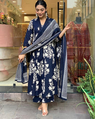 Enjoy This Wedding Season with our Very Beautiful Anarkali suit Set..