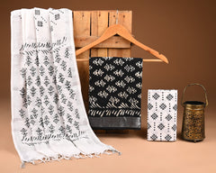 Premium Hand Block Printed  Lilen Suit With Lilen Dupatta