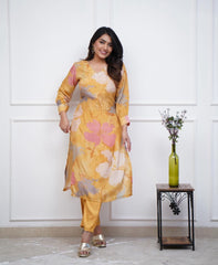 *The Coordinate Smarts for festival*

*pure muslin ( no need  lining )premium qualities-2 pc sets*