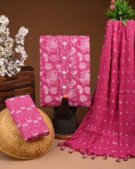 PREMIUM GOTA PATTI COTTON SUIT SET WITH CHIFFON DUPATTA(BSCOTGC09)