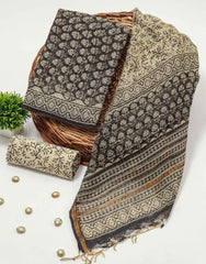 Premium Sanganeri Printed kota Suit With Kota Doria Duppta(BFFKO27)