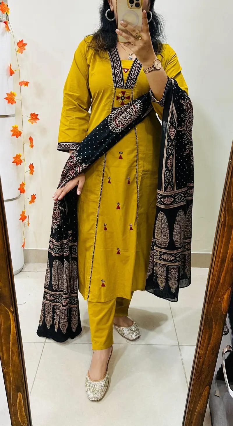 Premium Rich Azrak Cotton Suit (BFST252)