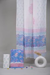 Exclusive Hand Block Cotton Suit With Cotton Dupatta