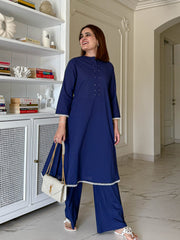 *_NEW DESIGNLAUNCH_*
*_Quality assured_*
Effortlessly elegant in every breeze, the  Bare Grace Co-ord Set in soft summer blue is your go-to for graceful days under the sun.