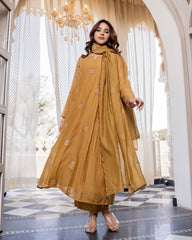 *NEW SPECIAL PANKHUDI SUIT SET*

*Premium chinon fabric Kurti Pant & Dupatta *
