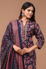 *All New Exclusive Collection of Hand Block Printed "Stitched" Cotton Suits With Cotton Dupatta in Beautiful Colours*