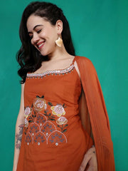 *This Time we are launching. One of the best beautiful one colours cotton  kurti set for Gorgeous ladies*
*In this design you will see sleeveless kurta and elegant embroidery work*