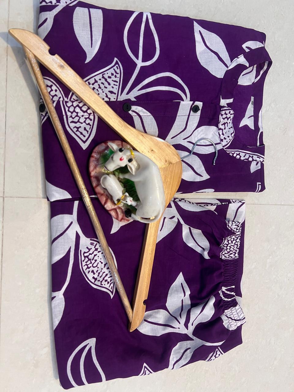 Launching designer Co-erd set in Aline pattern paried with Ankle length pant