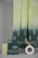 Exclusive Hand Block Cotton Suit With Cotton Dupatta