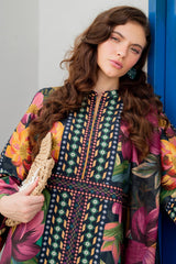 Enjoy New Floral  Kurta Pant set with amazing print Work