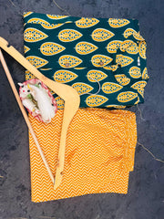Launching designer Co-erd set in Aline pattern paried with Ankle length pant