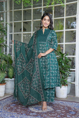 *New lounch *

*White Love.......*

*This A-line pant set is perfect for the summer season with its vibrant floral print and confident  , the included matching dupatta completes the look and adds an extra touch of style.*