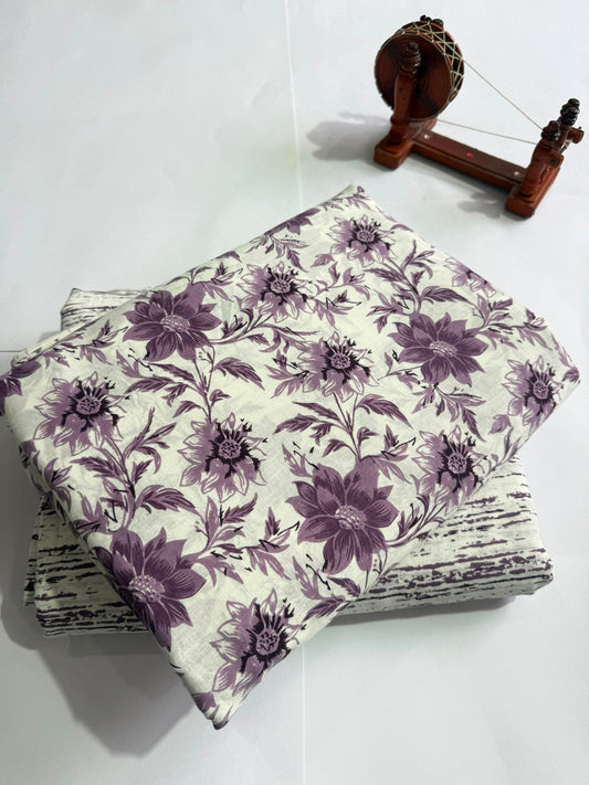 New hand block printed top and bottom