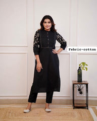 New launch
coord - set    

Premium cotton slub top with beautiful colours 

Paired up with premium cotton slub plazo  with 2 side pocket