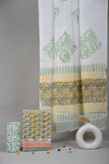 Exclusive Hand Block Cotton Suit With Cotton Dupatta