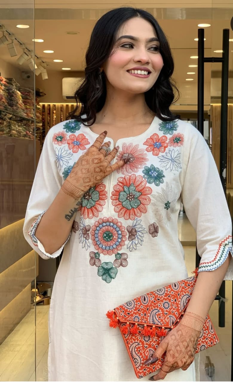 New Launch ❤️

Get festive ready with our new Kurta pant sets with embroidery work beautiful detailing  colours ♥️
 *Fabric  cotton flex *