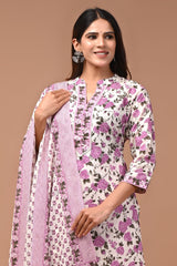*All New Exclusive Collection of Hand Block Printed "Stitched" Cotton Suits With Cotton Dupatta in Beautiful Colours*