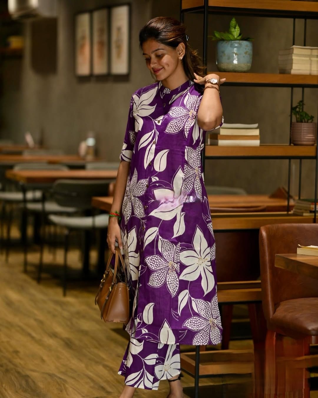 Launching designer Co-erd set in Aline pattern paried with Ankle length pant