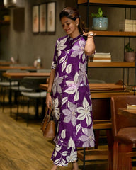 Launching designer Co-erd set in Aline pattern paried with Ankle length pant