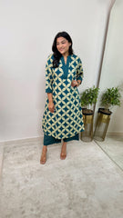 💜 New Design Launch 💜

*Pure Cotton Kurta Pant plazo in Beautiful Floral Prints. Must Have in Your Wardrobe For Your Daily Wear Office Wear*