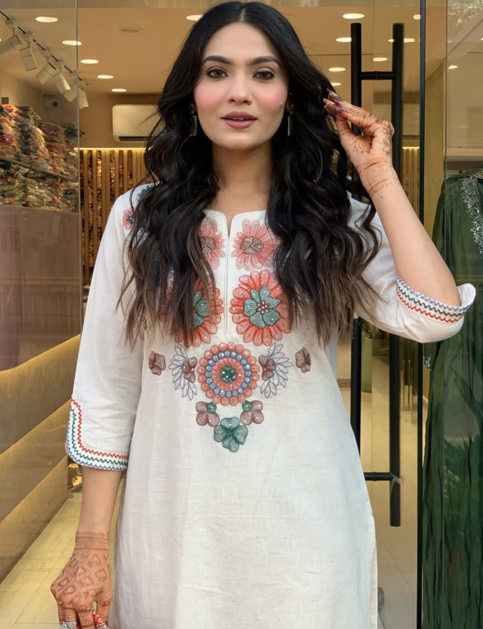 New Launch ❤️

Get festive ready with our new Kurta pant sets with embroidery work beautiful detailing  colours ♥️
 *Fabric  cotton flex *