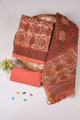 Premium Sanganeri Printed kota Suit With Kota Doria Duppta(BFFKO106)