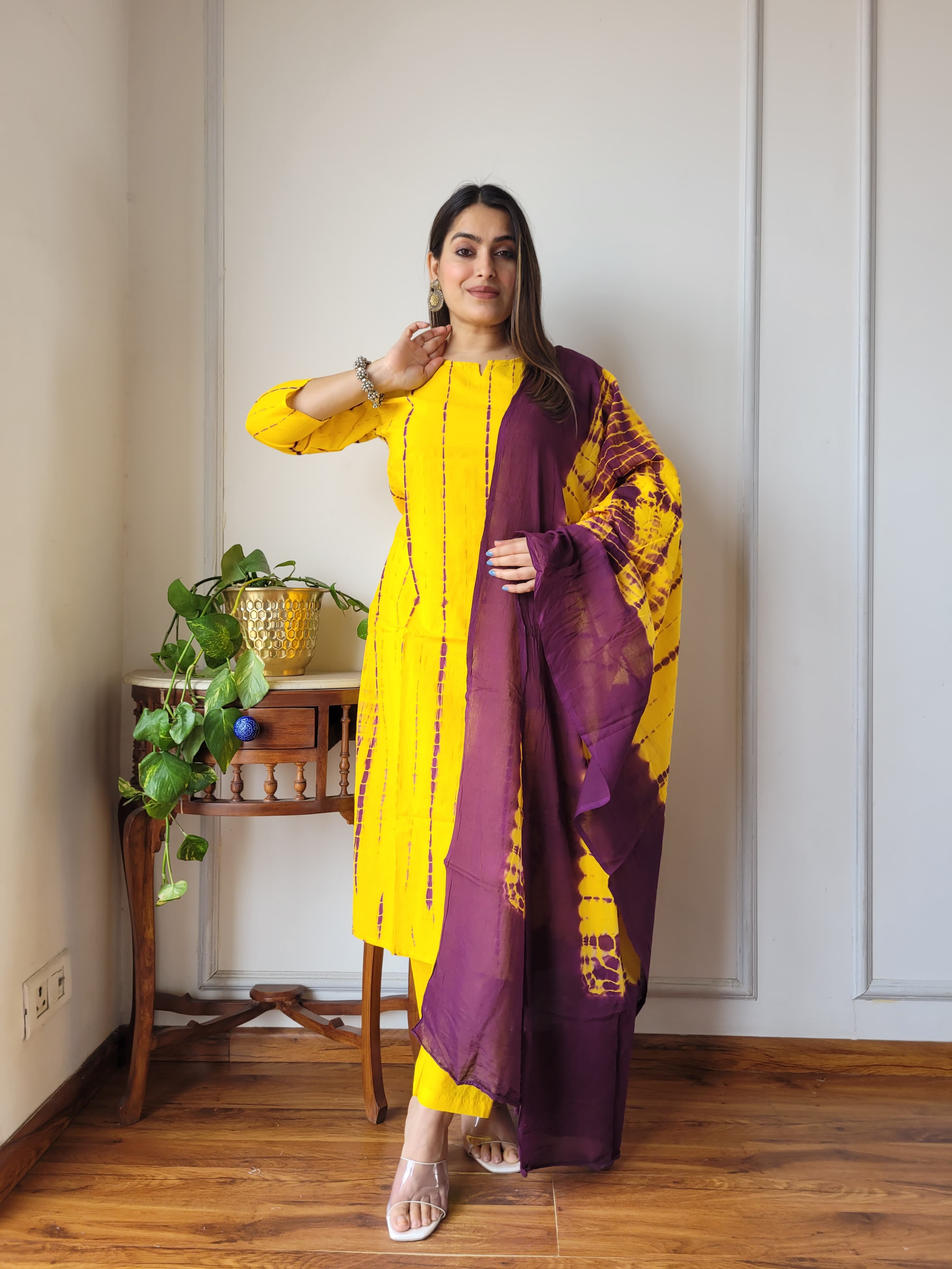 New Exclusive Collection of Hand Block Printed Stitched Cotton Suits With Cotton Dupatta in Beautiful Colours (BFSCS38)