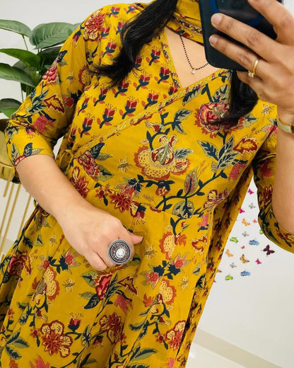 JAIPUR AZRAK PRINT 3 PCS(BFST153)