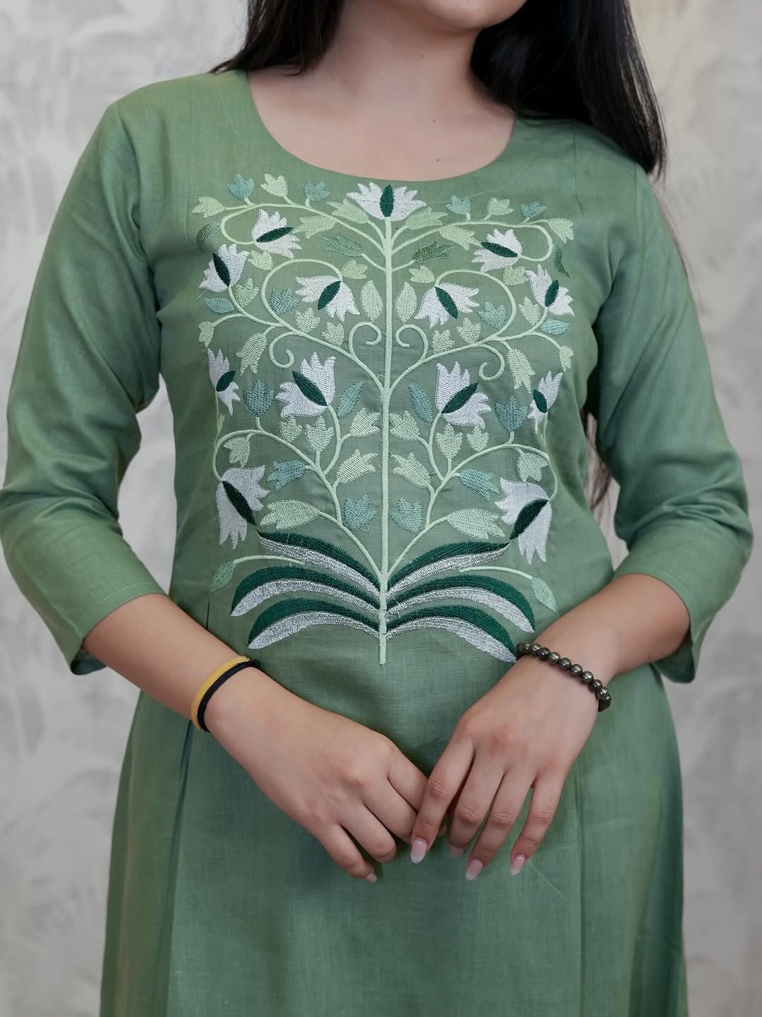Launching Designer side cut Kurti Plazo  Set  in *Cotton Fabric* with  beautiful embroidery work 
giving perfect smart and Mesmerizing look