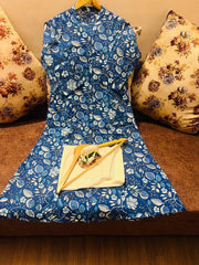 Launching designer Co-erd set in Aline pattern paried with Ankle length pant