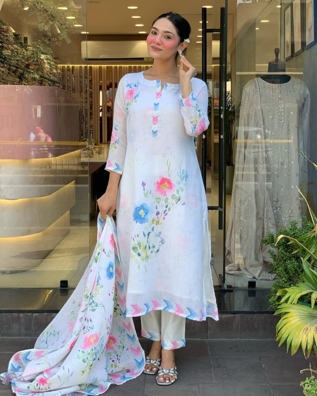 *NEW ARTICAL Rangeela Lilan*

*Step into elegance with this beautifully crafted Pure Linen Suit Set, designed for timeless grace and comfort.*

*Fabric : Pure Lilan*

*Set Includes : Kurta, Pant & Dupata