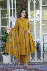 *New lounch *

*White Love.......*

*This A-line pant set is perfect for the summer season with its vibrant floral print and confident  , the included matching dupatta completes the look and adds an extra touch of style.*