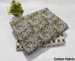 Premium Hand Block Printed Cotton Suit Top And Bottom Set (BFTB24)