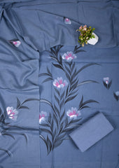 Exclusive Hand Block Cotton Suit With Cotton Dupatta