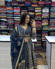 *We are here to spread some magic to your ethnic Heavy Cotton*

*Pure fine Cotton fabric   Kurti with Pant with cotton 100-100 Dupatta*Nack Hand work