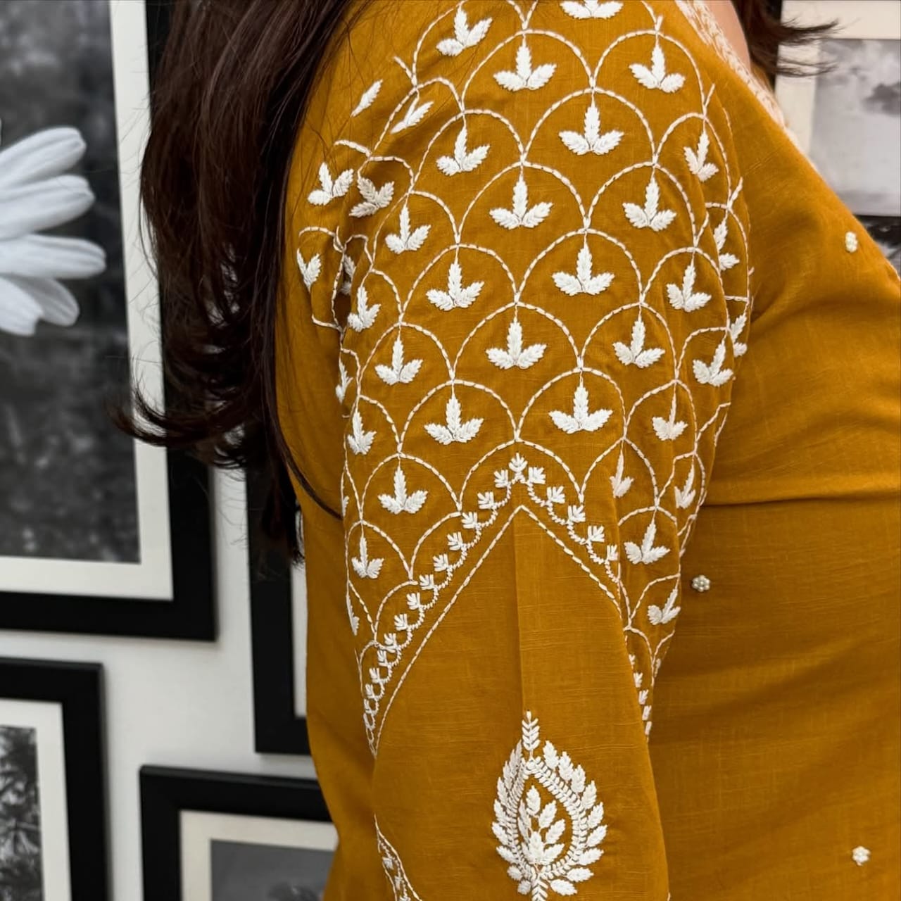*Introducing the latest addition to our fashion collection the strength kurta Style made from high-quality cotton, embellished with exquisite embroidery  work on neck line and paired with matching pant.*
