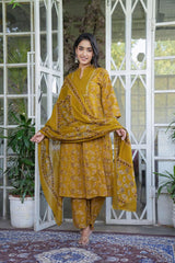 *New lounch *

*White Love.......*

*This A-line pant set is perfect for the summer season with its vibrant floral print and confident  , the included matching dupatta completes the look and adds an extra touch of style.*