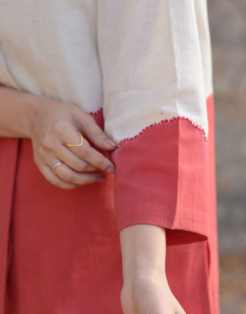 *Premium handloom cotton flex  tie- dye cord-set*